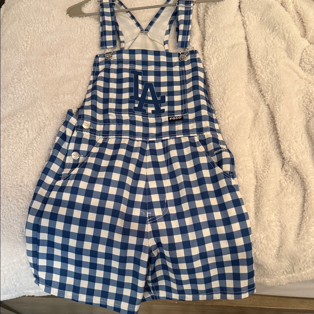LA DODGERS overalls